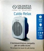 Olimpia Splendid Caldo Relax ventilator verwarming 220v